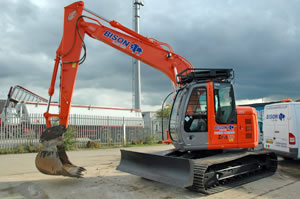 Bristol  heavy excavator hire